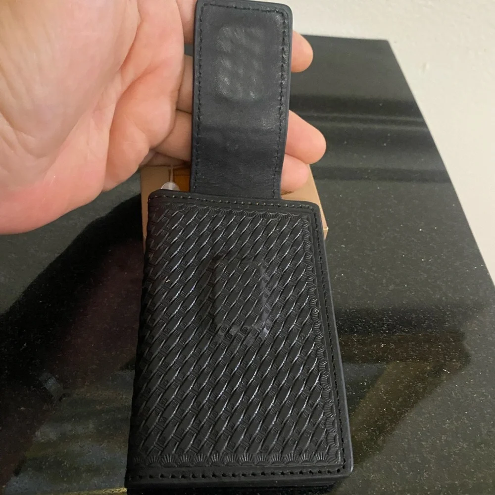 Handcraft Leather Card Holder money clip Wallet